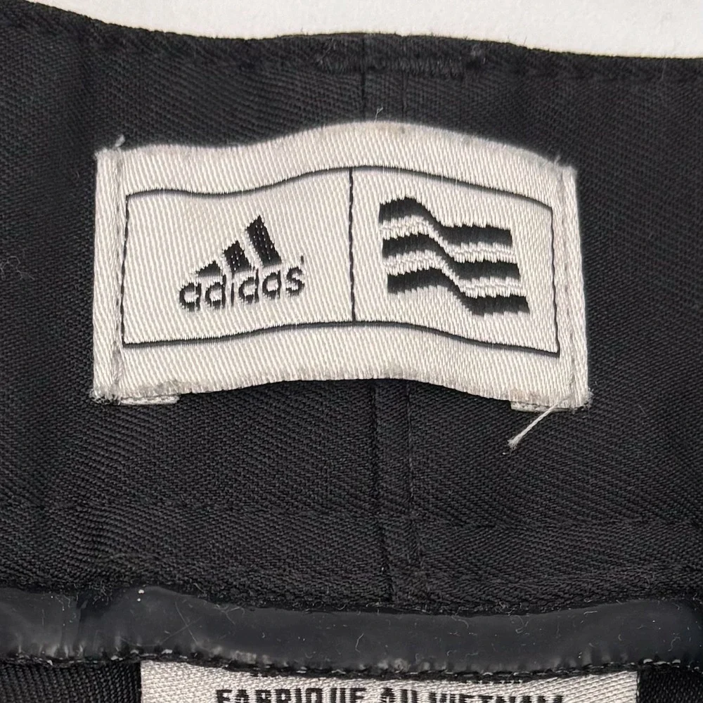 Adidas Golf Pants Mens 30x32 Black Performance Stretch Flat Front Ultimate 365